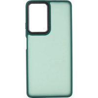 Чохол накладка Frosted Color Samsung A14 зелений
