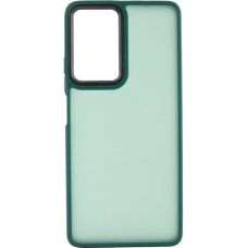 Чохол накладка Frosted Color Samsung A14 зелений