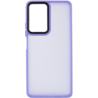Чехол накладка Frosted Color Samsung A14 лаванда
