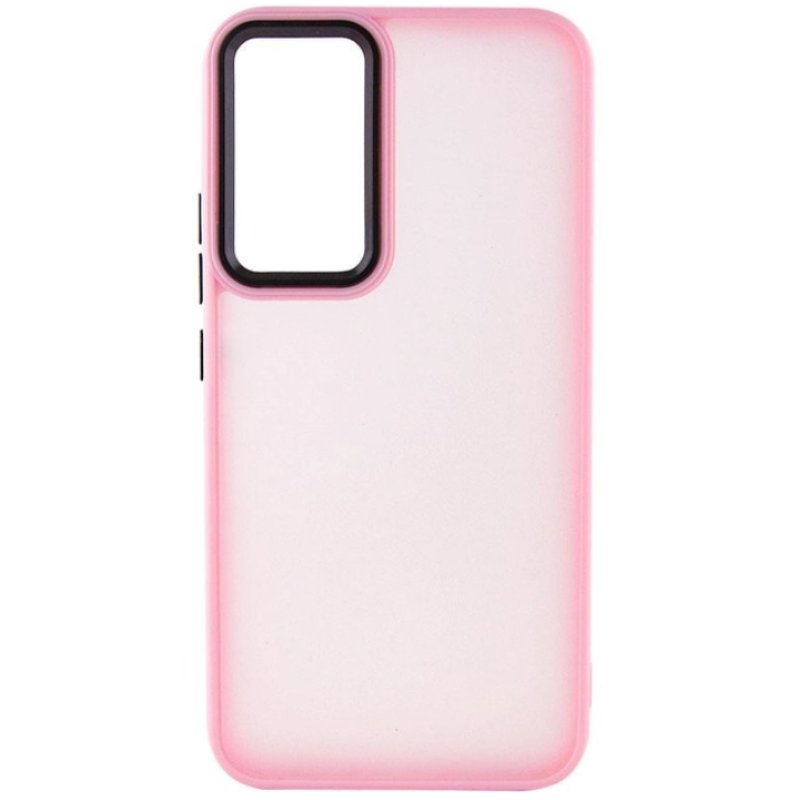 Чехол накладка Frosted Color Samsung A34 5G розовый