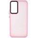 Чехол накладка Frosted Color Samsung A34 5G розовый