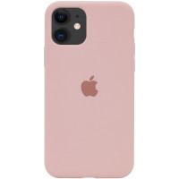 Чехол Silicone Case iPhone 11 пудра