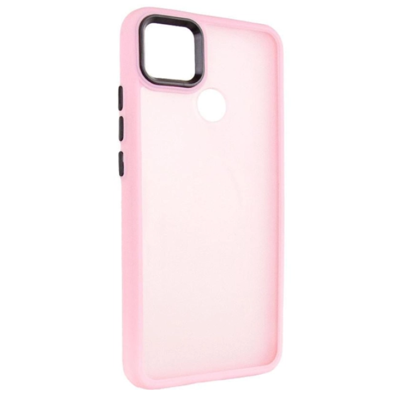 Чехол накладка Frosted Color Xiaomi Redmi 9C / 10A розовый