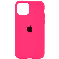 Чехол Silicone Case iPhone 11 фуксия