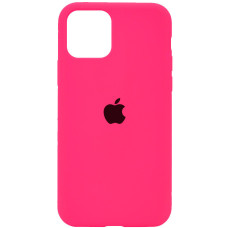 Чехол Silicone Case iPhone 11 фуксия