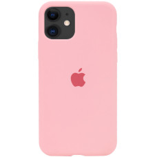 Чехол Silicone Case iPhone 11 розовый