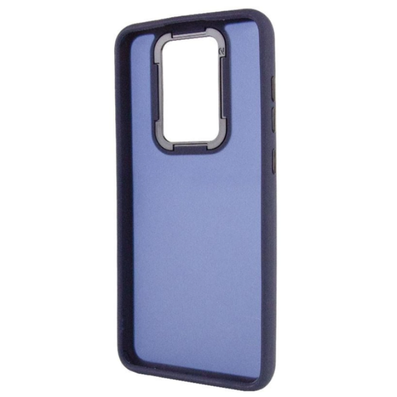 Чохол накладка Frosted Color Xiaomi Redmi Note 9 темно-синій