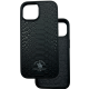 Чохол накладка Leather Polo Knight iPhone 15 Black