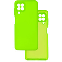 Чохол накладка Silicone Cover Soft Touch ЗК Samsung A22 / M32 / M22 Зелений неон