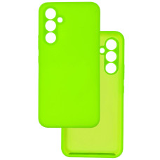 Чохол накладка Silicone Cover Soft Touch ЗК Samsung A54 5G Зеленый неон