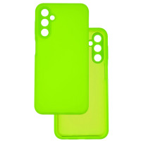 Чохол накладка Silicone Cover Soft Touch ЗК Samsung A24 / M34 Зелений неон