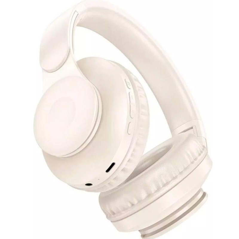 Навушники Hoco W45 bluetooth Milky White