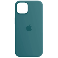 Чохол Silicone Case iPhone 15 Зелений (Pine Green)