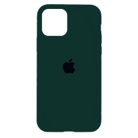 Чехол Silicone Case iPhone 11 Темно-зеленый
