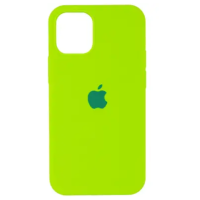 Чохол Silicone Case iPhone 15 Pro Зелений (Neon Green)