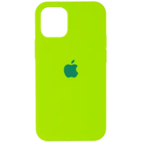 Чехол Silicone Case iPhone 15 Pro Max Зеленый (Neon Green)