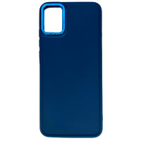 Чехол накладка Color Metal Frame Samsung A04e синий