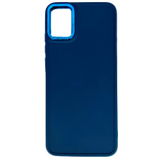 Чехол накладка Color Metal Frame Samsung A04e синий