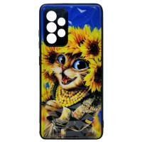 Чохол накладка Prisma Ukraine Cat Samsung A52