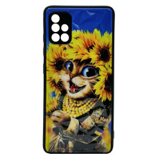 Чохол накладка Prisma Ukraine Cat Samsung A51