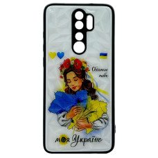 Чехол накладка Prisma Ukraine Girl Xiaomi Redmi Note 8 Pro