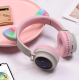 Наушники Bluetooth CAT Ear Hoco W27 с подсветкой Grey