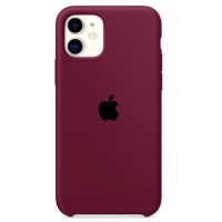 Чохол Silicone Case iPhone 11 слива