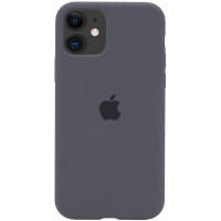 Чехол Silicone Case iPhone 11 Темно-Серый