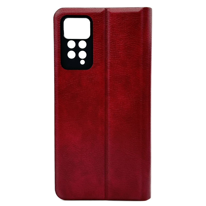 Чохол книжка Mustang Xiaomi Redmi Note 11 Pro / Note 12 Pro 4g / Poco X4 Pro NFC Червоний