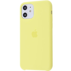 Чехол Silicone Case iPhone 11 Светло-Желтый