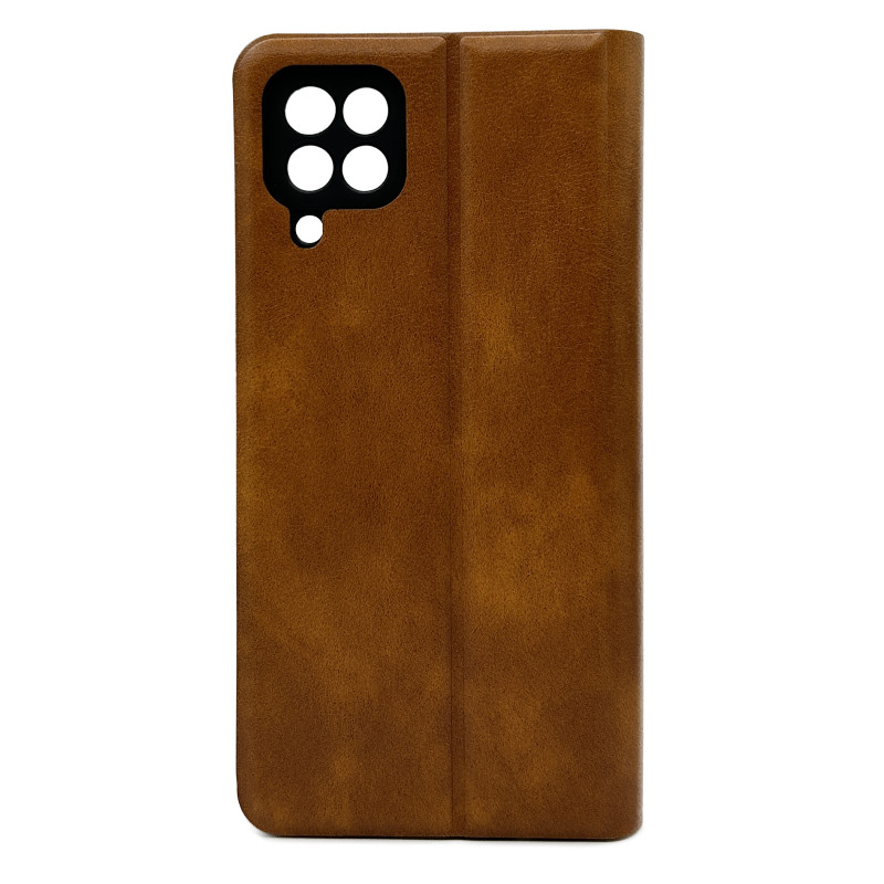 Чохол книжка Mustang Samsung A22 / M32 / M22 коричневий