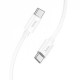 Кабель Type C-Type C Hoco X87 60W белый