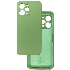 Чохол накладка Silicone Cover Soft Touch ЗК Xiaomi Redmi 12 4G м'ятний