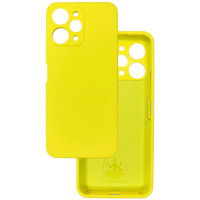 Чохол накладка Silicone Cover Soft Touch ЗК Xiaomi Redmi 12 4G жовтий
