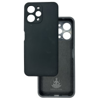 Чохол накладка Silicone Cover Soft Touch ЗК Xiaomi Redmi 12 4G чорний
