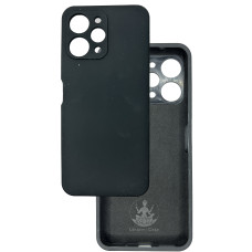 Чохол накладка Silicone Cover Soft Touch ЗК Xiaomi Redmi 12 4G чорний