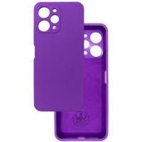 Чохол накладка Silicone Cover Soft Touch ЗК Xiaomi Redmi 12 4G ультрафіолет