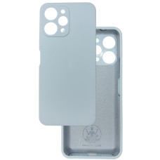 Чохол накладка Silicone Cover Soft Touch ЗК Xiaomi Redmi 12 4G ясно-блакитний