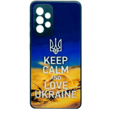 Чохол накладка Art Case Glass Samsung A52 Keep Calm