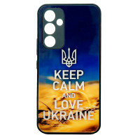 Чохол накладка Art Case Glass Samsung A54 Keep Calm