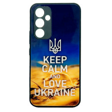 Чохол накладка Art Case Glass Samsung A54 Keep Calm