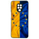 Чохол накладка Art Case Glass Xiaomi Redmi Note 9s/Pro/Max Прапор