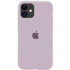 Чехол Silicone Case iPhone 11 серый (lavender)