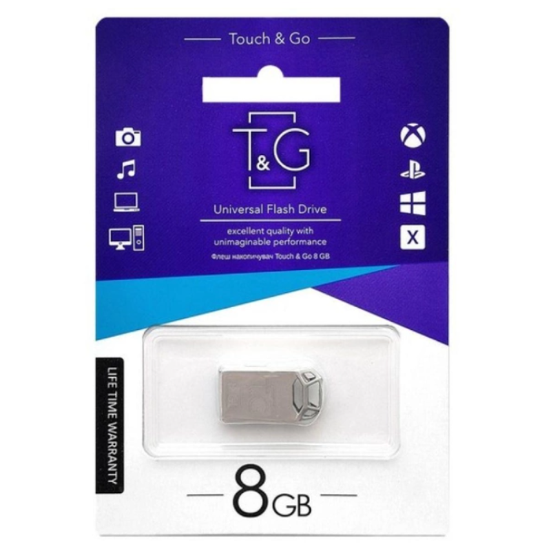 USB Flash T&G TG110 8Gb 2.0 silver