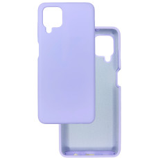 Чохол накладка Silicone Cover Soft Touch ВК Samsung A12 / M12 Лаванда