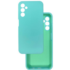 Чехол накладка Silicone Cover Soft Touch ЗК Samsung A14 Тиффани