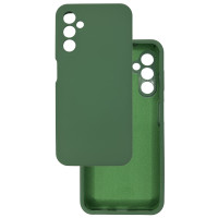Чохол накладка Silicone Cover Soft Touch ЗК Samsung A14 Хвоя