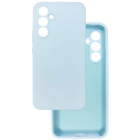Чохол накладка Silicone Cover Soft Touch ЗК Samsung A54 5g Ясно-блакитний