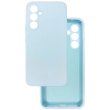 Чохол накладка Silicone Cover Soft Touch ЗК Samsung A54 5g Ясно-блакитний
