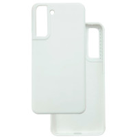 Чохол накладка Silicone Cover Soft Touch ВК Samsung S21 FE Білий